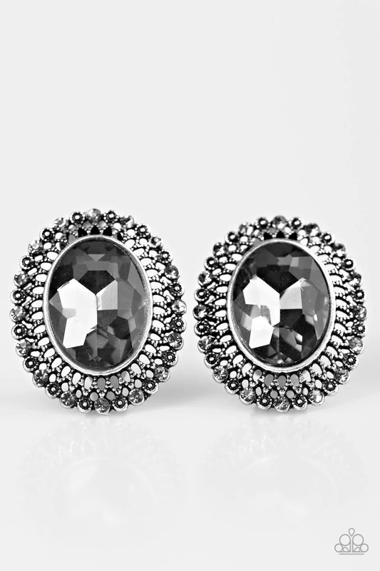 Paparazzi Earring ~ Victor Vogue - Silver