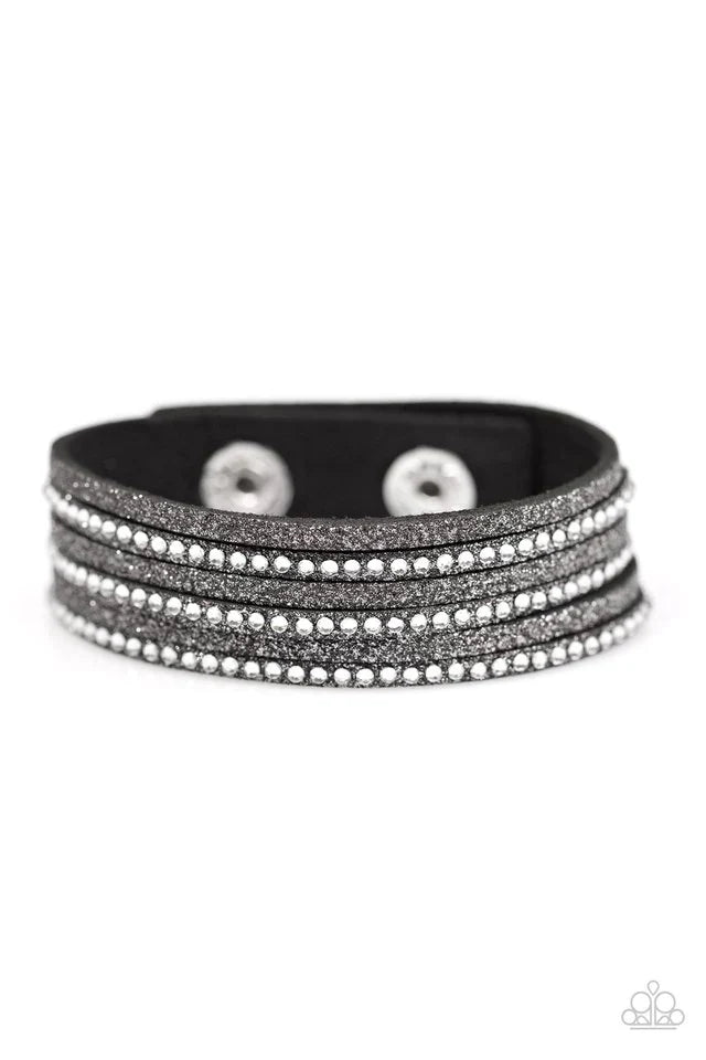 Paparazzi Bracelet ~ Boom Boom - Black