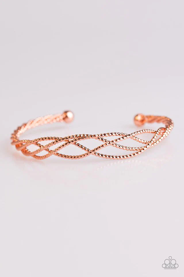 Paparazzi Bracelet ~ City Life - Copper