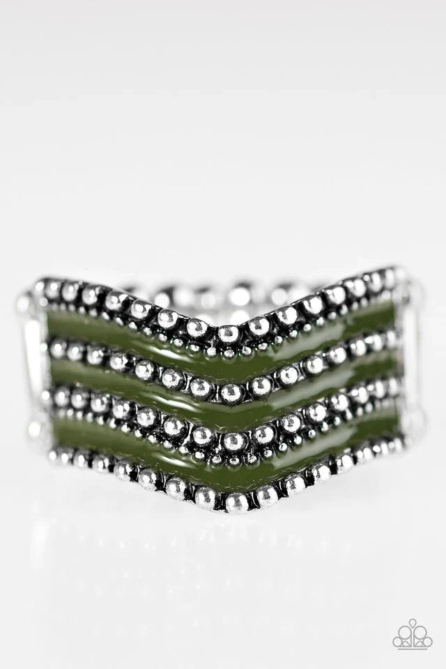 Paparazzi Ring ~ Wild Ways - Green