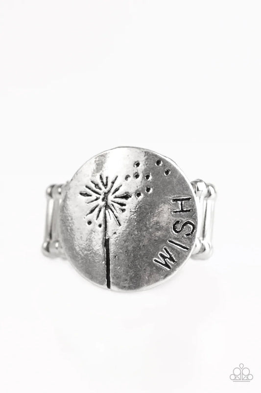 Paparazzi Ring ~ Never Stop Wishing - Silver