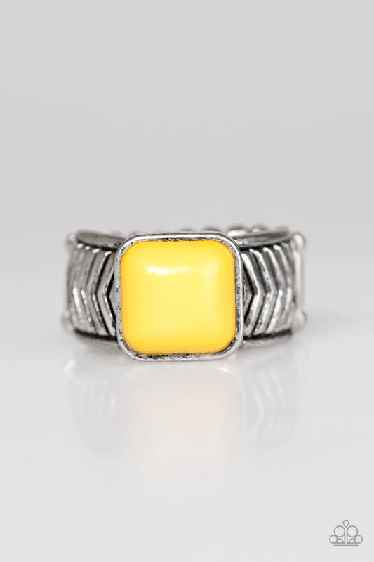 Paparazzi Ring ~ Tiger Trainer - Yellow