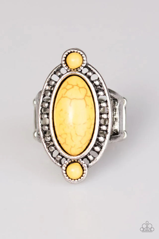 Paparazzi Ring ~ Bet Your Boots - Yellow