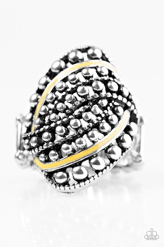 Paparazzi Ring ~ Battle Ready - Yellow