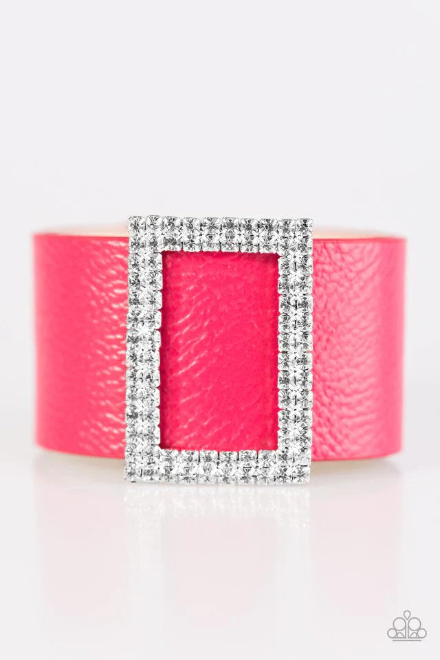 Paparazzi Bracelet ~ STUNNING For You - Pink