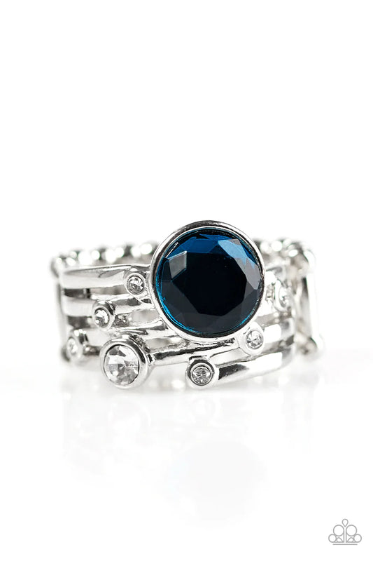 Paparazzi Ring ~ Pardon My Sparkle - Blue