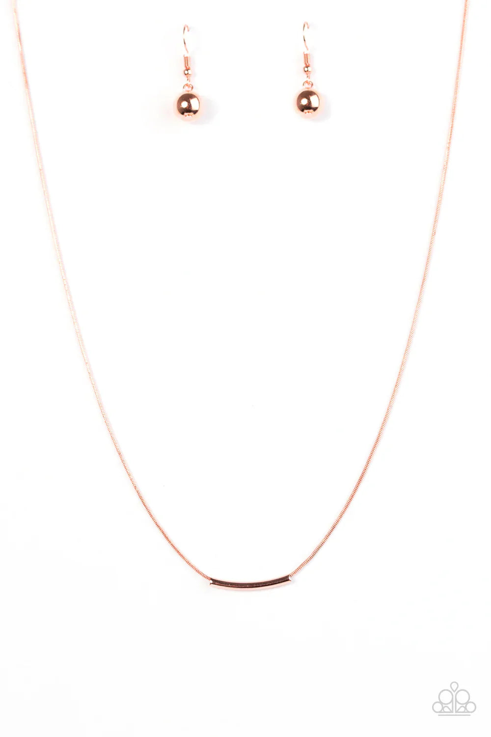 Paparazzi Necklace ~ Ever So SERPENT - Copper