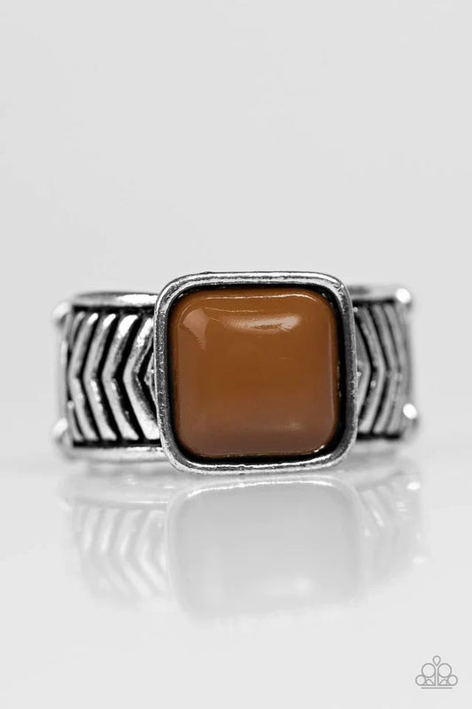 Paparazzi Ring ~ Tiger Trainer - Brown