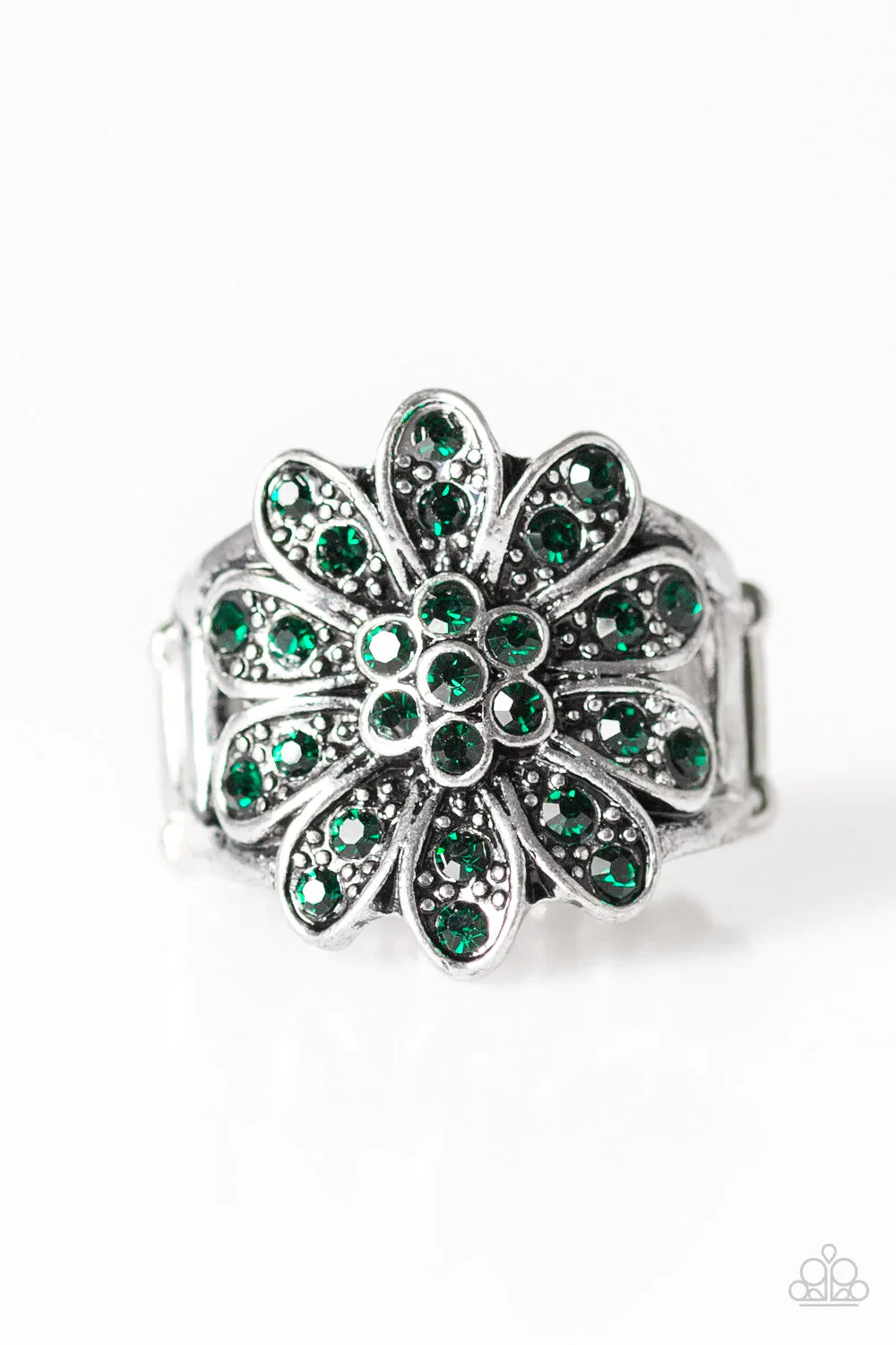 Paparazzi Ring ~ Peppy Perennial - Green