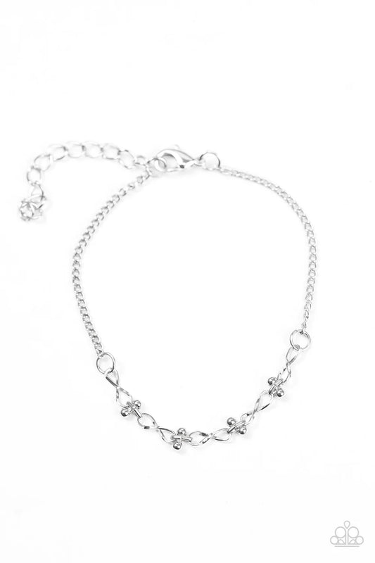 Paparazzi Bracelet ~ Little Wonder - Silver