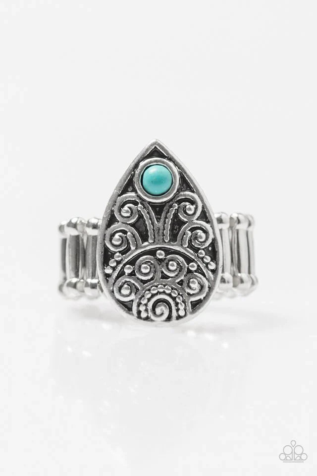 Paparazzi Ring ~ Mumbai Mambo - Blue