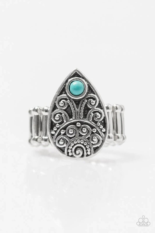 Paparazzi Ring ~ Mumbai Mambo - Blue