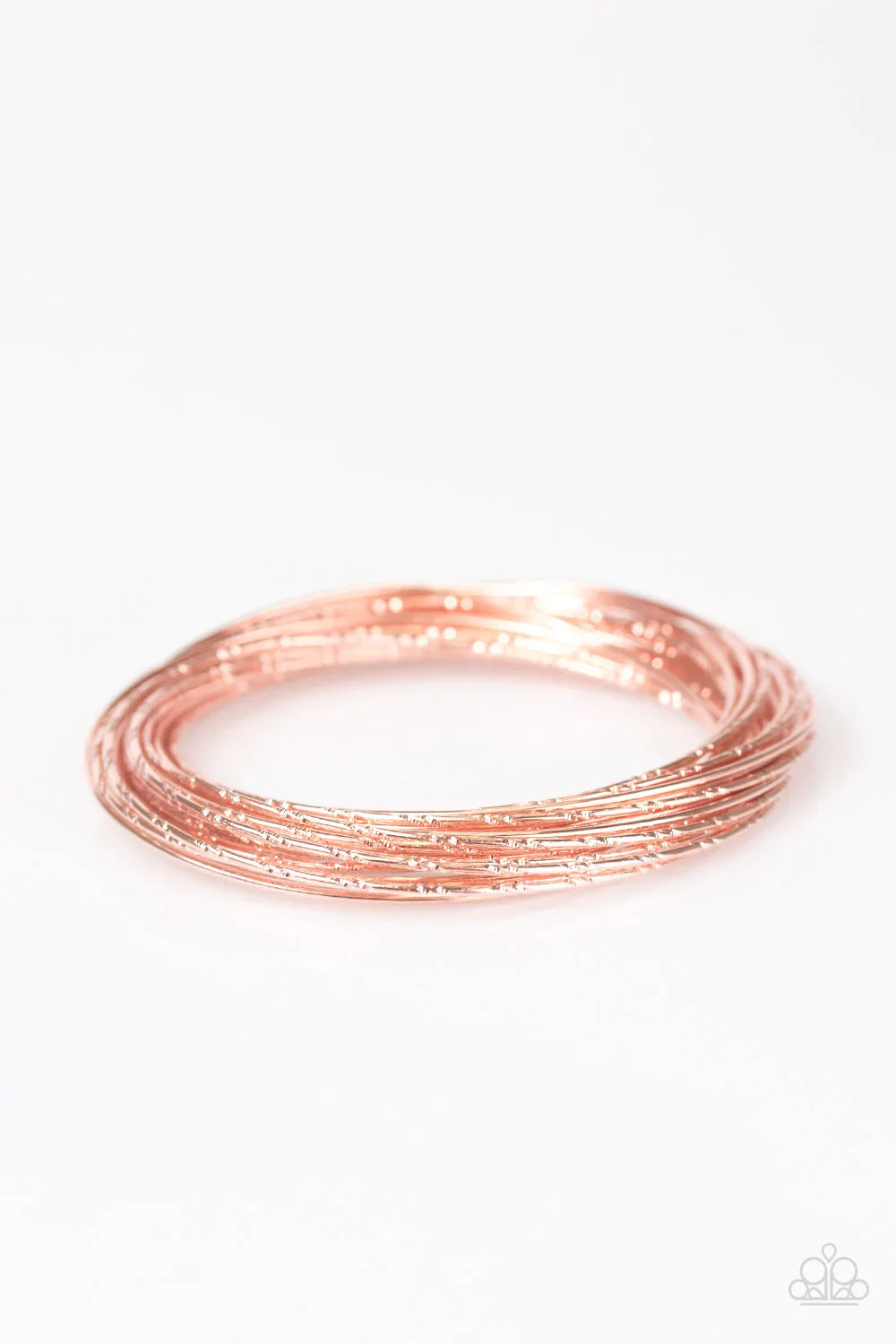 Paparazzi Bracelet ~ I Eat Glitter For Breakfast - Copper