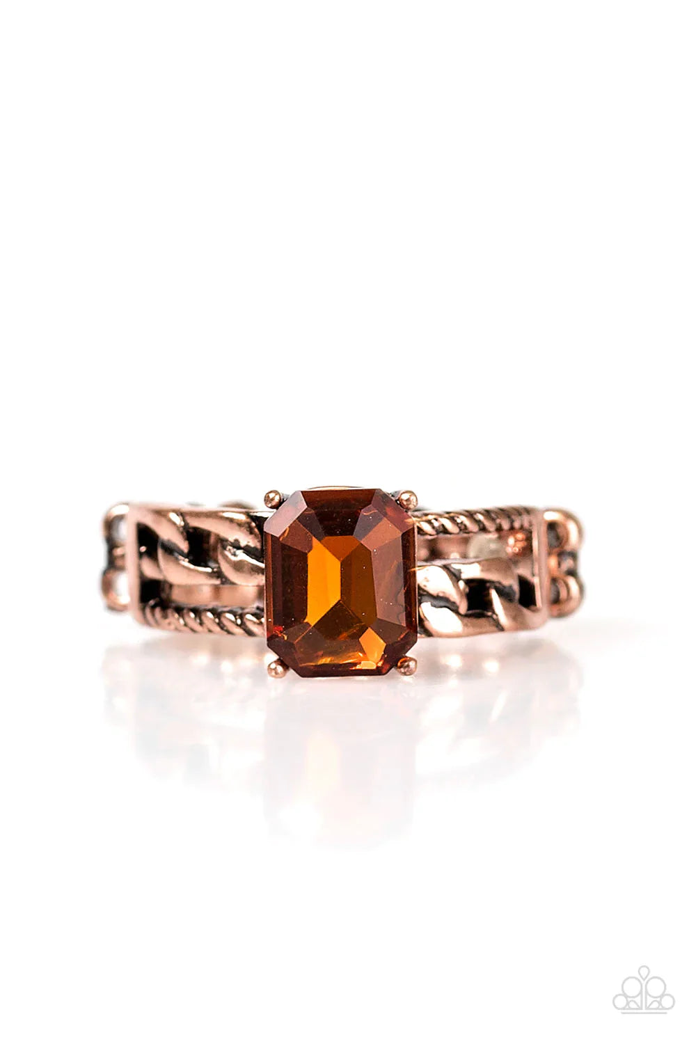 Paparazzi Ring ~ Jewel Of My Eye - Copper