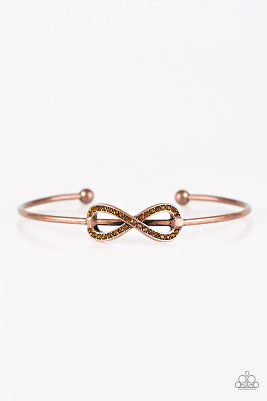 Paparazzi Bracelet ~ A Joy Forever - Copper