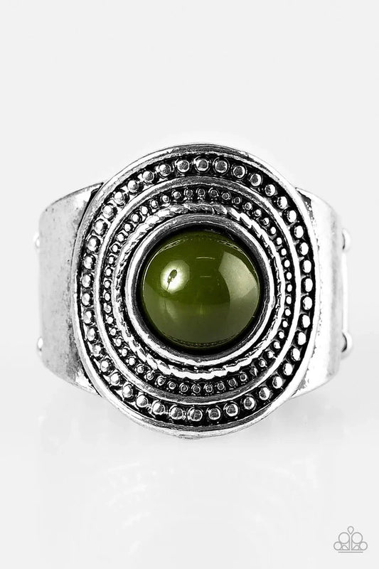 Paparazzi Ring ~ Target Trance - Green