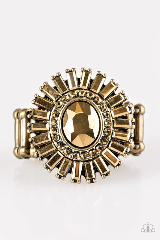 Paparazzi Ring ~ Vengeance Is SHINE! - Brass