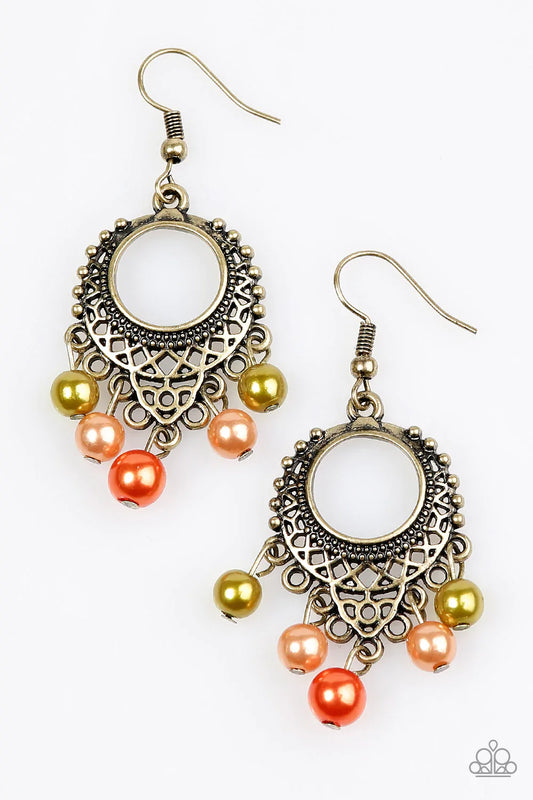 Paparazzi Earring ~ Uncatchable - Multi