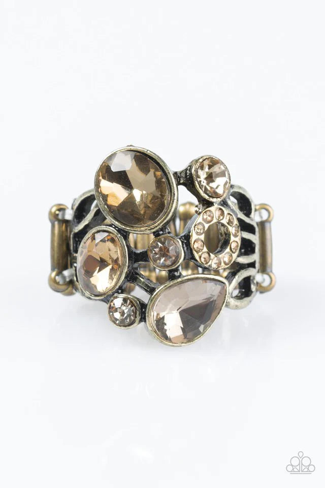 Paparazzi Ring ~ All Glammed Up - Brass