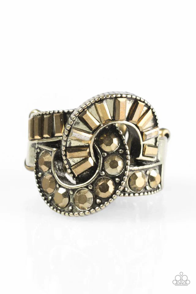 Paparazzi Ring ~ The Victor - Brass