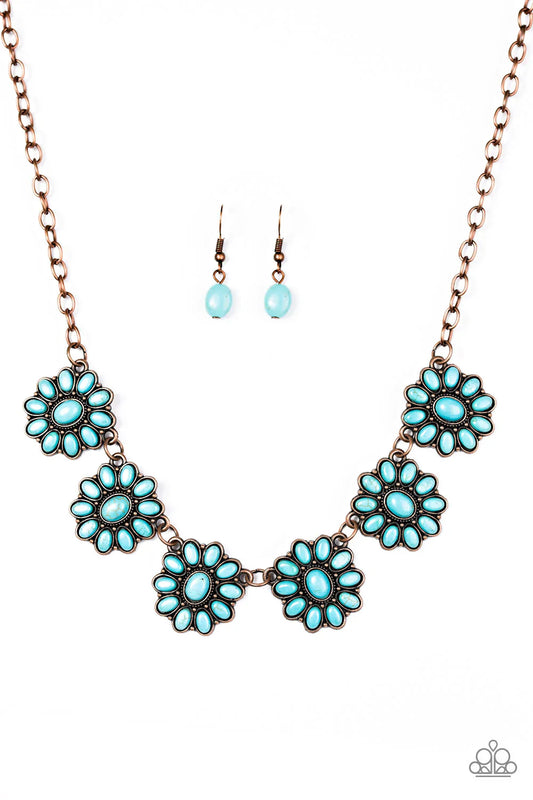 Paparazzi Necklace ~ Blooming Dunes - Copper