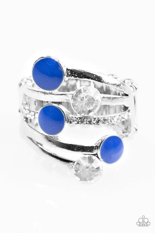 Paparazzi Ring ~ Make A Splash! - Blue