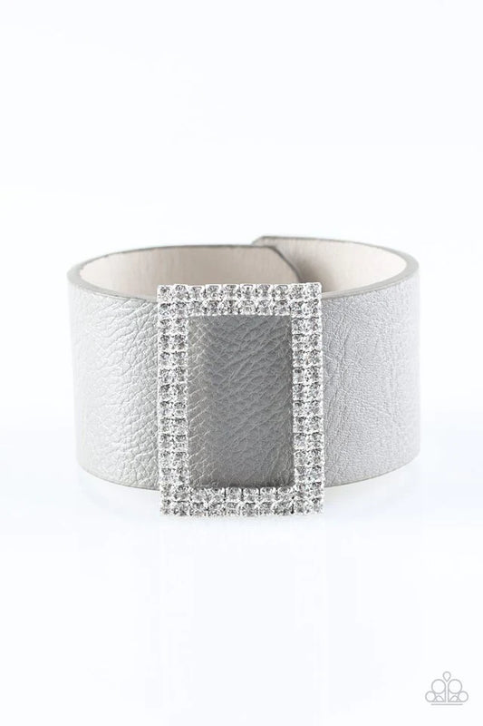 Paparazzi Bracelet ~ STUNNING For You - Silver