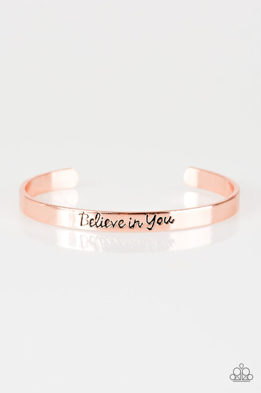 Paparazzi Bracelet ~ Always Believe - Copper