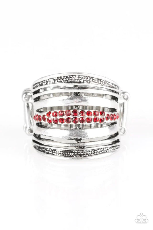 Paparazzi Ring ~ Paramount Shimmer - Red