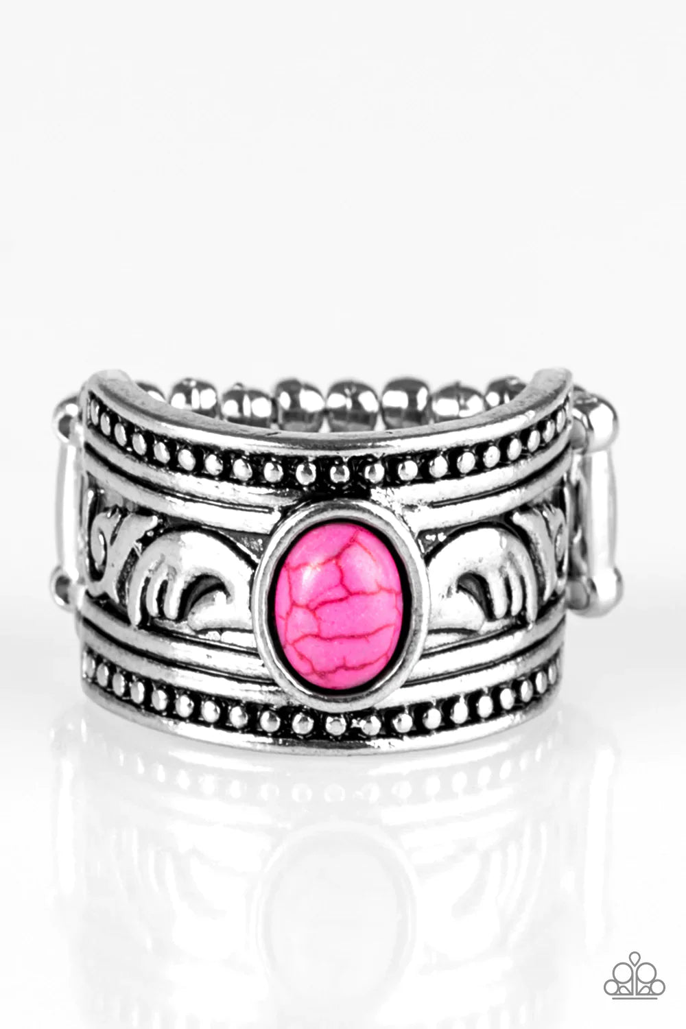 Paparazzi Ring ~ Island Princess - Pink