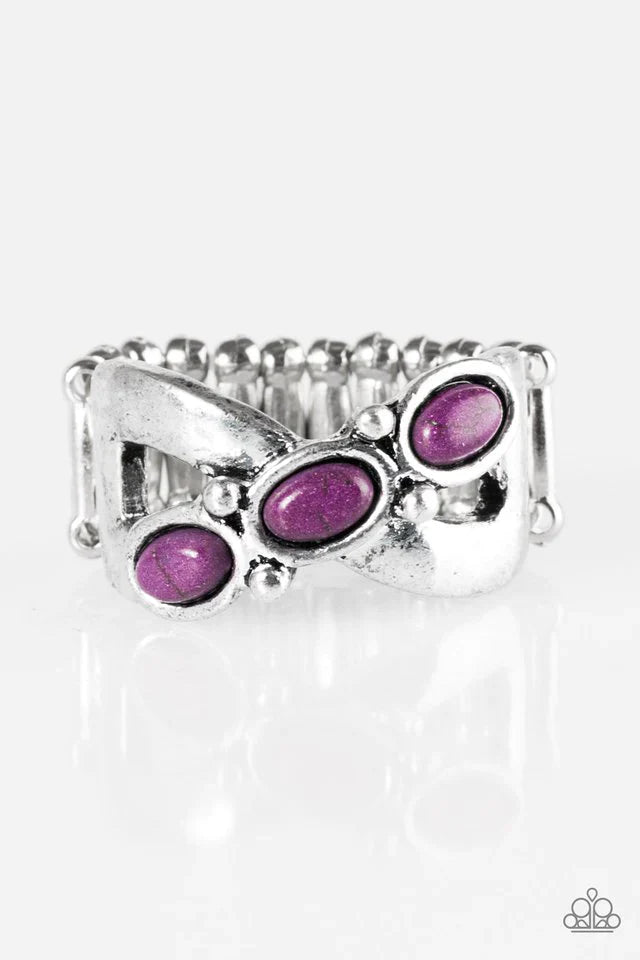 Paparazzi Ring ~ Endless Deserts - Purple