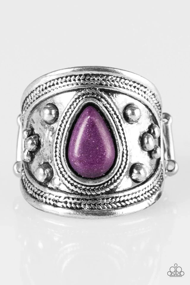 Paparazzi Ring ~ Sonoran Sands - Purple