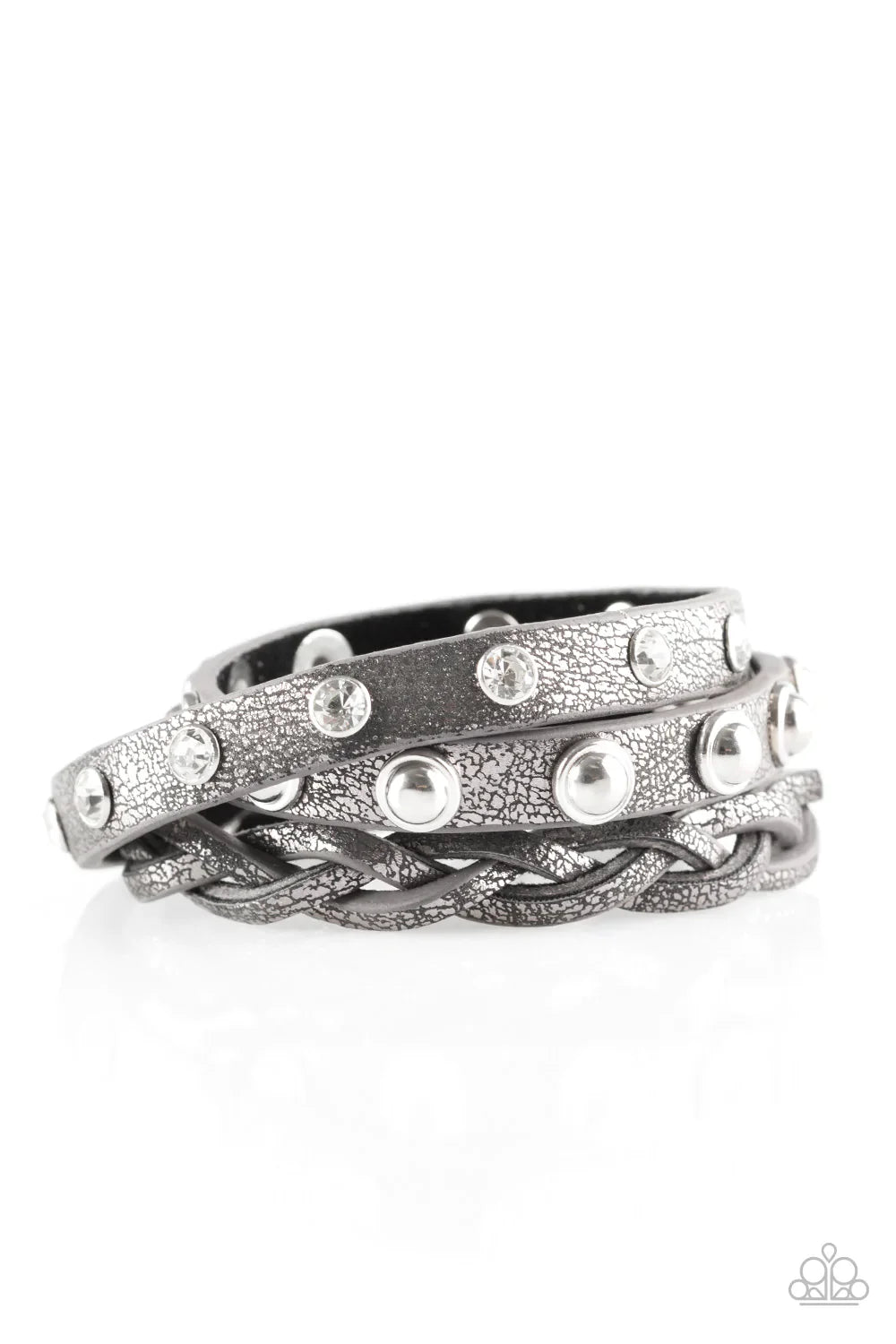 Paparazzi Bracelet ~ Runway Rave - Silver