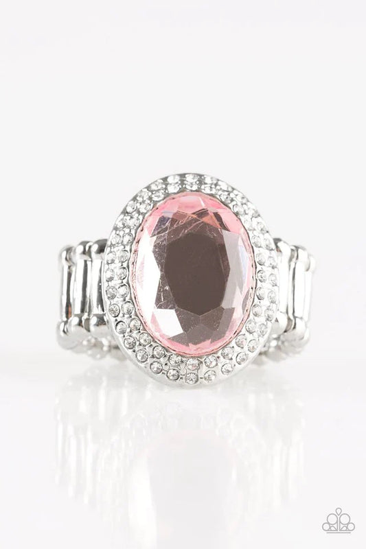 Paparazzi Ring ~ A Fair CACHE - Pink