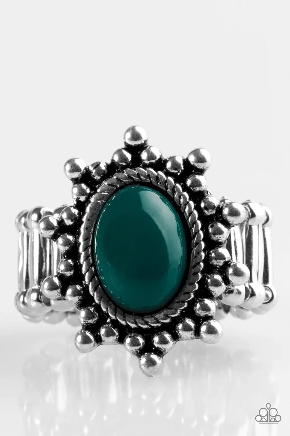 Paparazzi Ring ~ Seasonal Sunshine - Blue