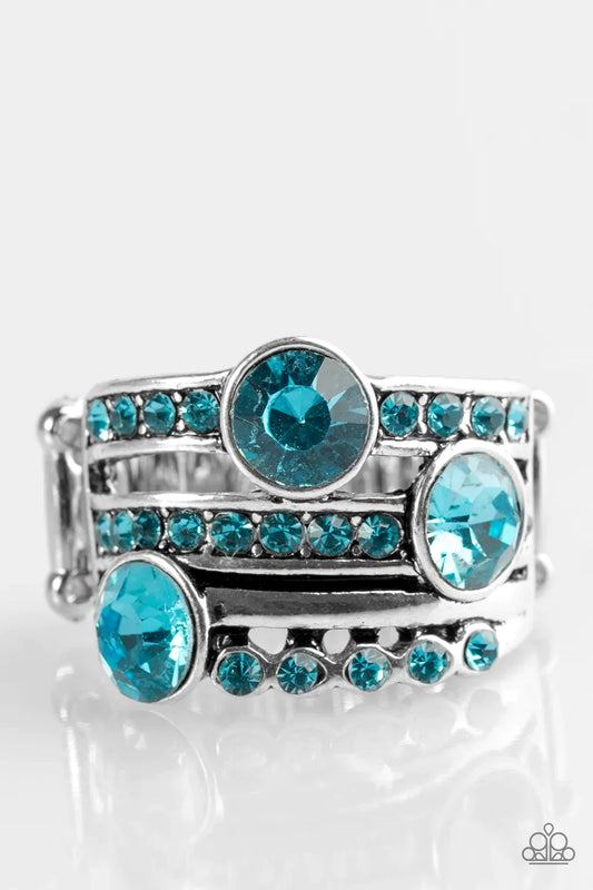 Paparazzi Ring ~ Hollywood Glamour - Blue