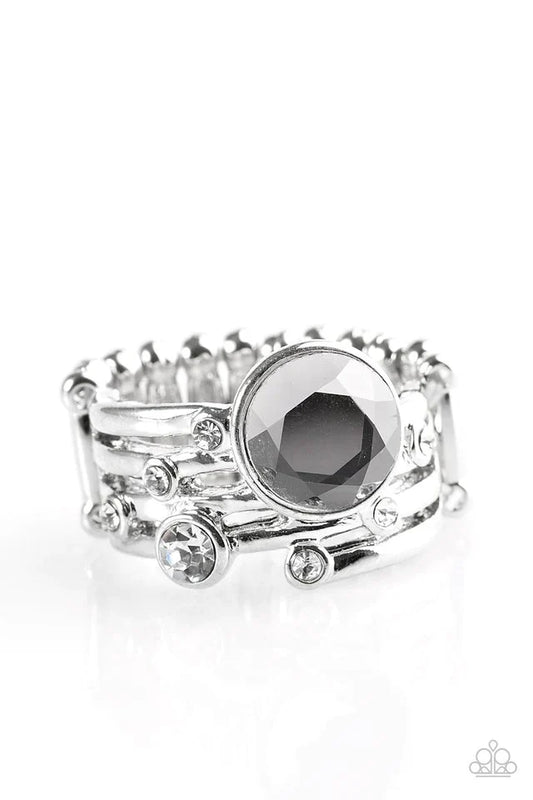 Paparazzi Ring ~ Pardon My Sparkle - Silver