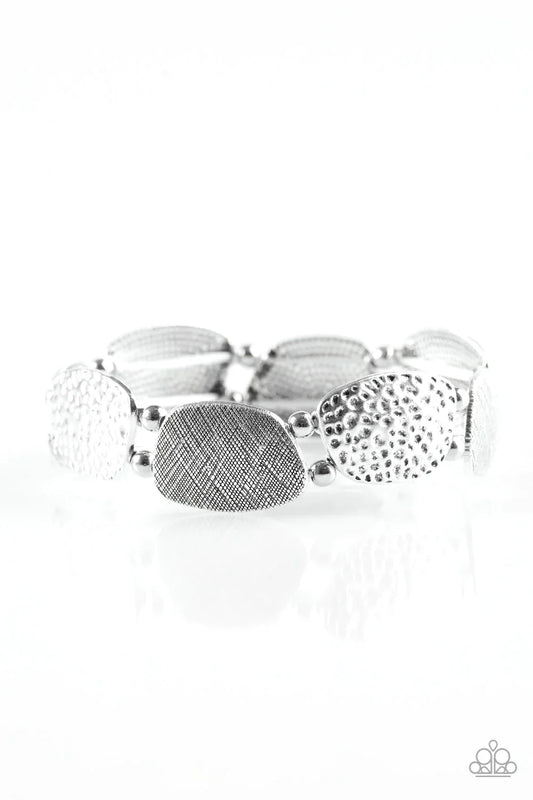 Paparazzi Bracelet ~ Cave Chic - Silver