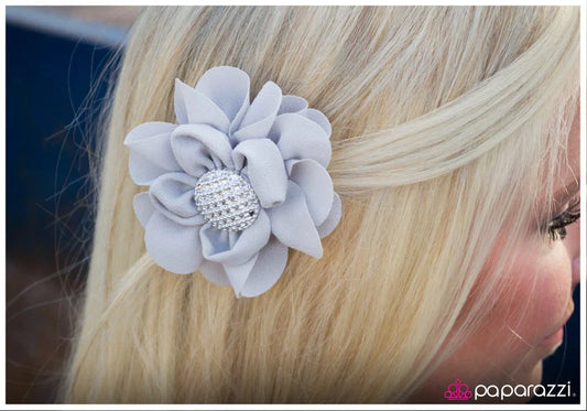 Paparazzi Hair Accessories ~ Blooming Bliss - Silver