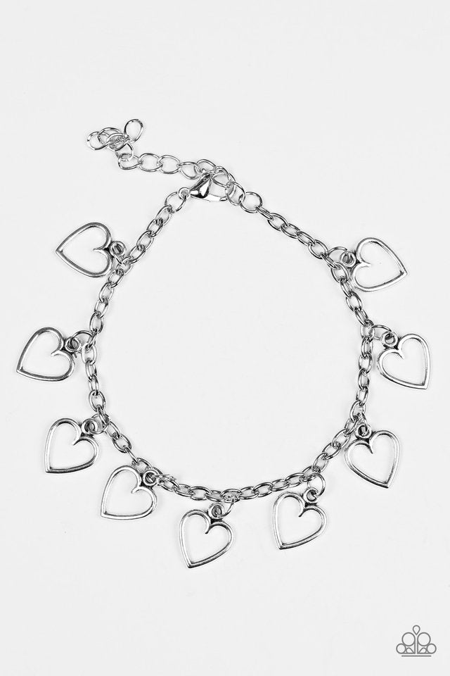 Paparazzi Bracelet ~ Best Of My Love - Silver