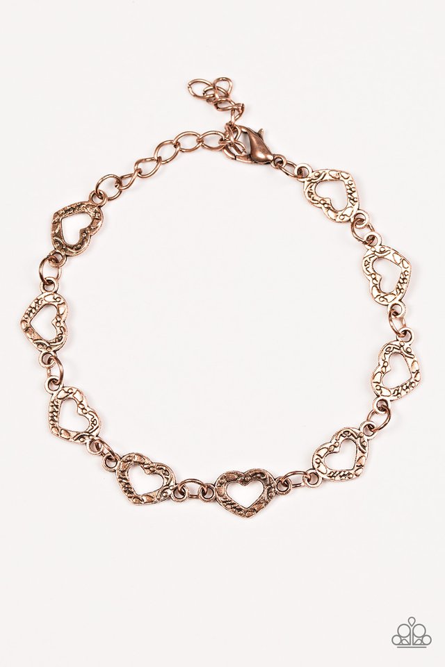 Paparazzi Bracelet ~ Already Taken - Copper