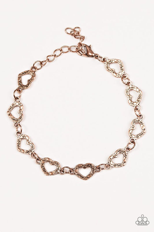 Paparazzi Bracelet ~ Already Taken - Copper