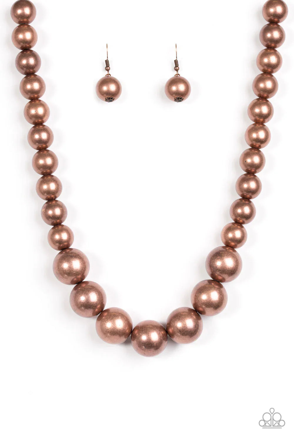 Paparazzi Necklace ~ Glamour Glare - Copper