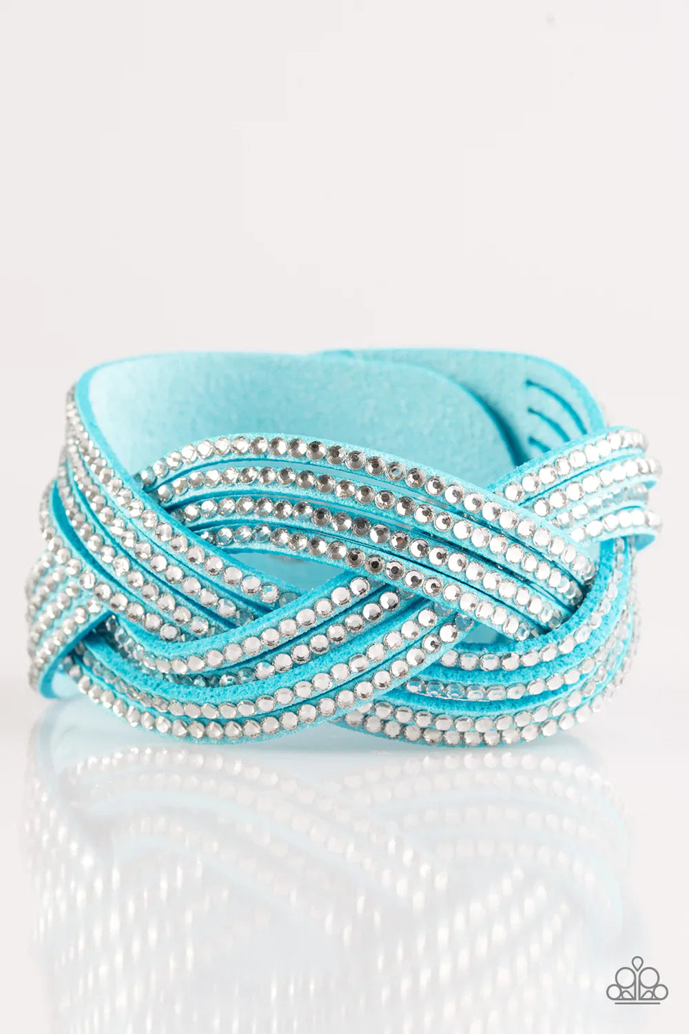 Paparazzi Bracelet ~ Big City Shimmer - Blue