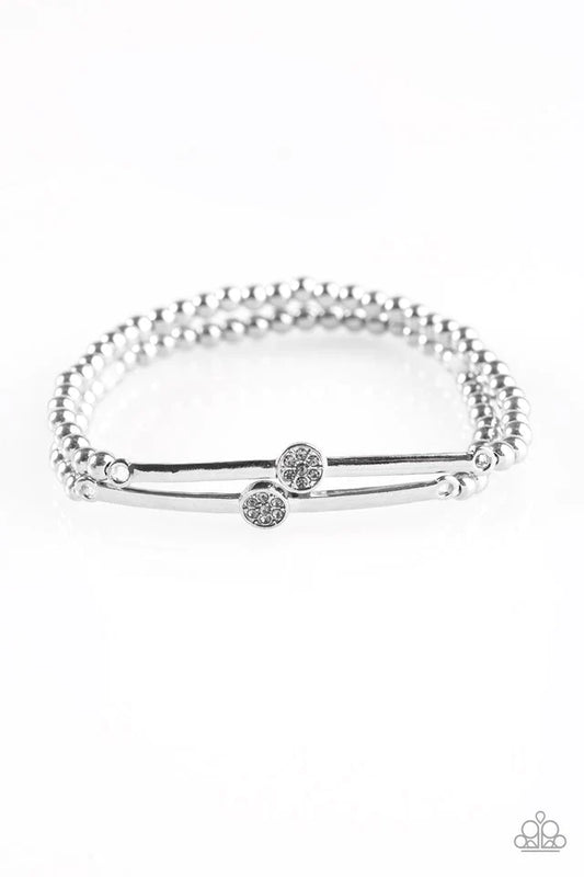 Paparazzi Bracelet ~ When Money Talks, I Listen - Silver