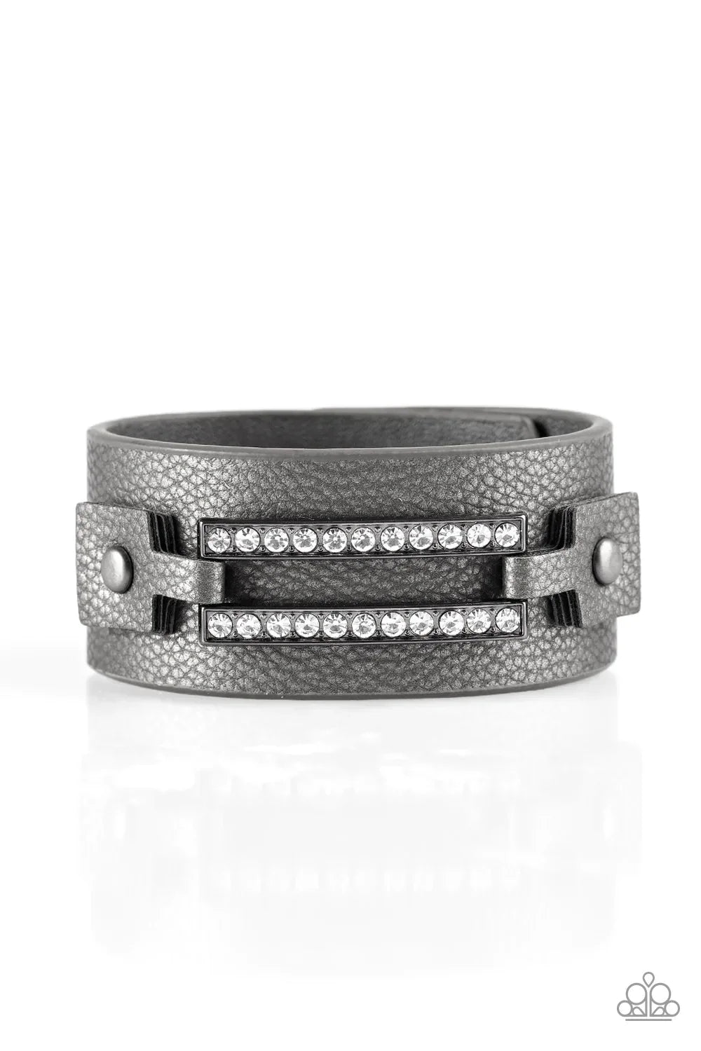 Paparazzi Bracelet ~ Street Glam - Black