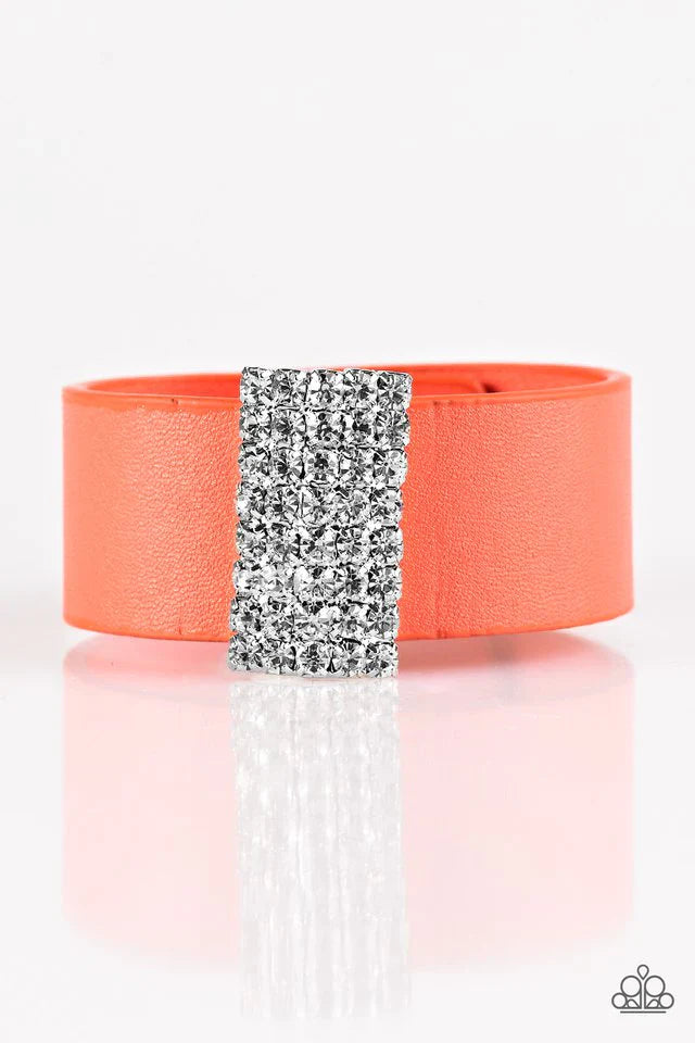 Paparazzi Bracelet ~ Walk The CATWALK - Orange