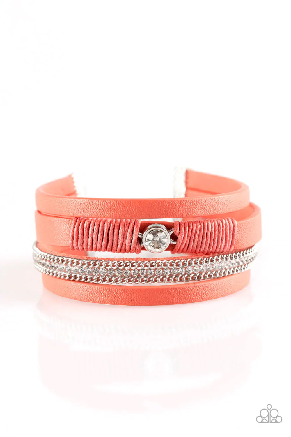 Paparazzi Bracelet ~ Catwalk Craze - Orange