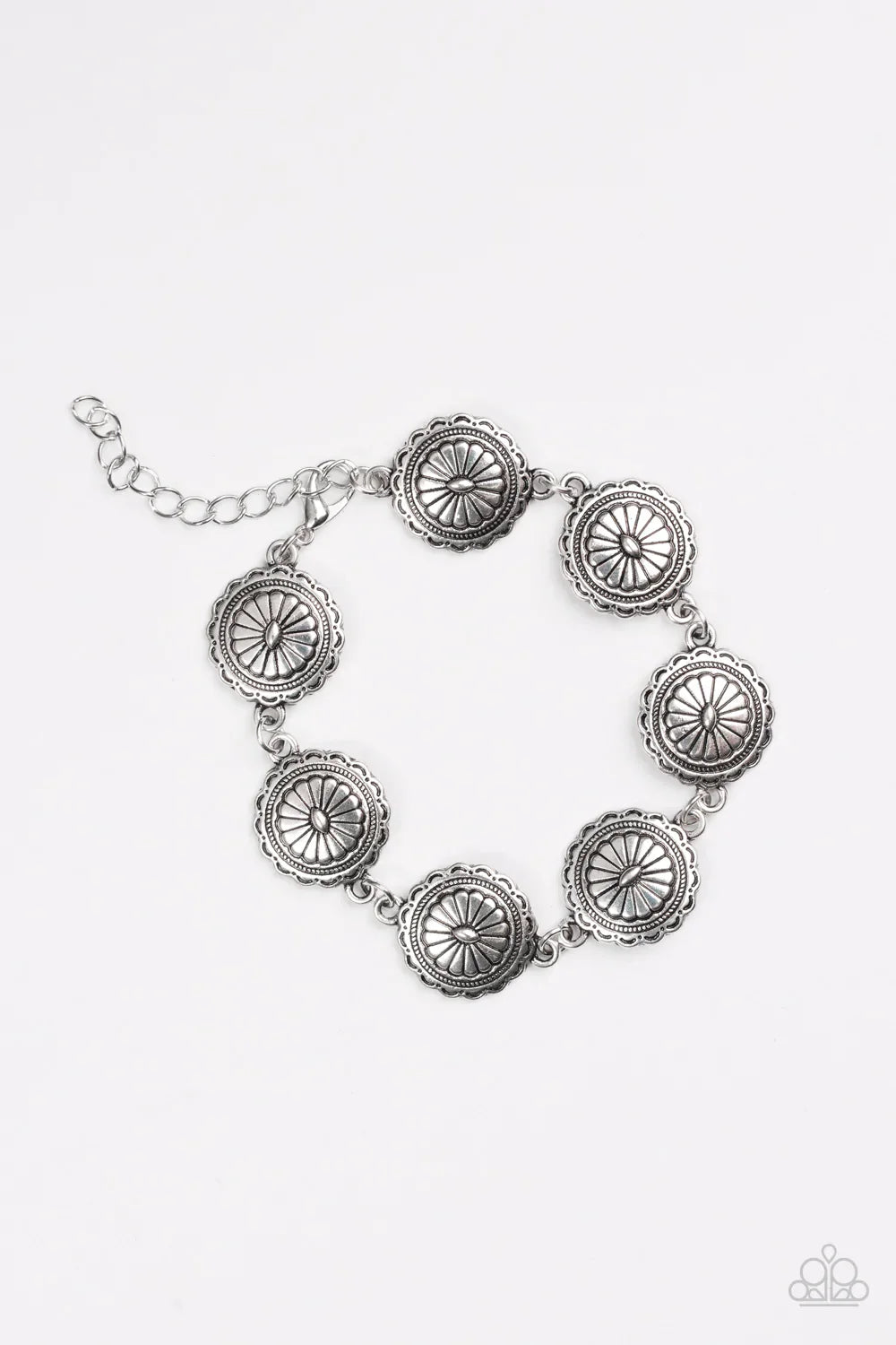 Paparazzi Bracelet ~ Prairie Posh - Silver