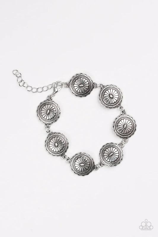 Paparazzi Bracelet ~ Prairie Posh - Silver